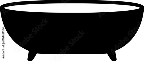 Modern Bathtub or Spa Tub Icon