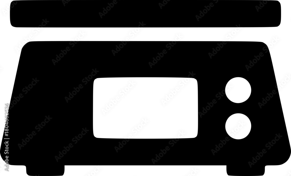 Fototapeta premium Smart Mirror or Digital Display Icon