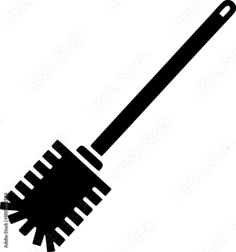 Toilet Brush Cleaning Tool Icon