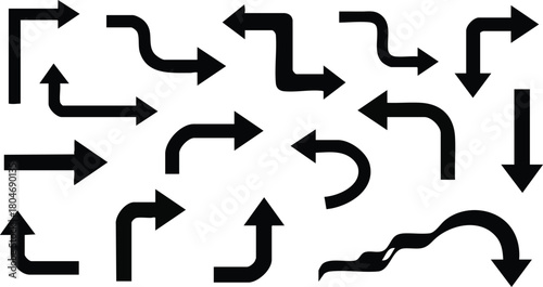 Assorted Arrows Directional Designs for Various Purposes