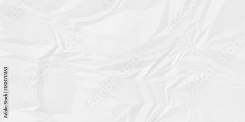 White paper rough obsolete wrinkle cardboard crumpled satin fabric ripped cloth decoration background	
