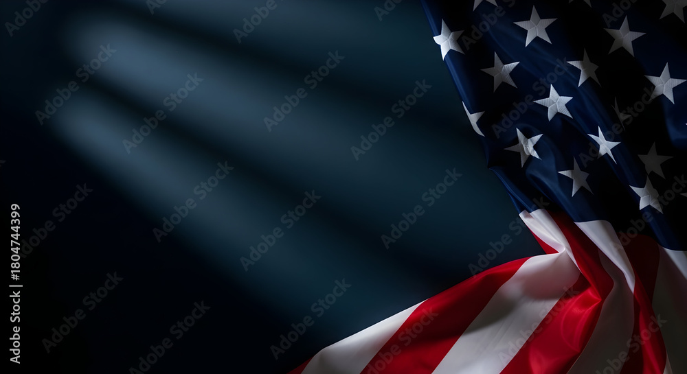 custom made wallpaper toronto digitalDramatic lighting enhances the beauty of the waving stars and stripes of the american flag, creating a patriotic background featuring freedom, liberty, unity, and national pride for american events