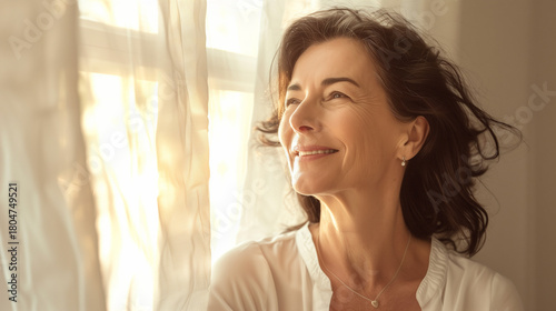 portrait of a smiling woman