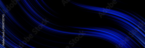 Canvas Print abstract blue and black are light pattern with the gradient is the with floor wall metal texture soft tech diagonal background black dark clean modern