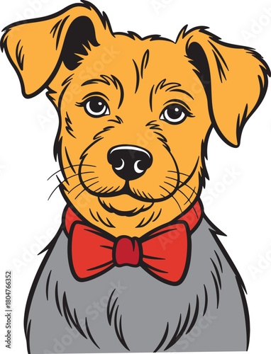 illustration of a dog