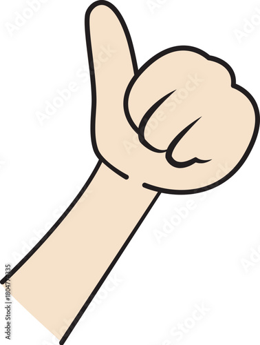 엄지척 손가락 동작