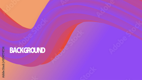 Vibrant abstract gradient background with dynamic purple and orange hues for modern designs and creative projects