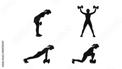 Dumbbell exercises for women workout routine fitness guide