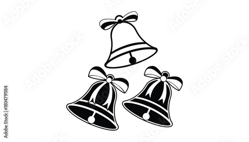 Download christmas bells vector graphic for free christmas icon