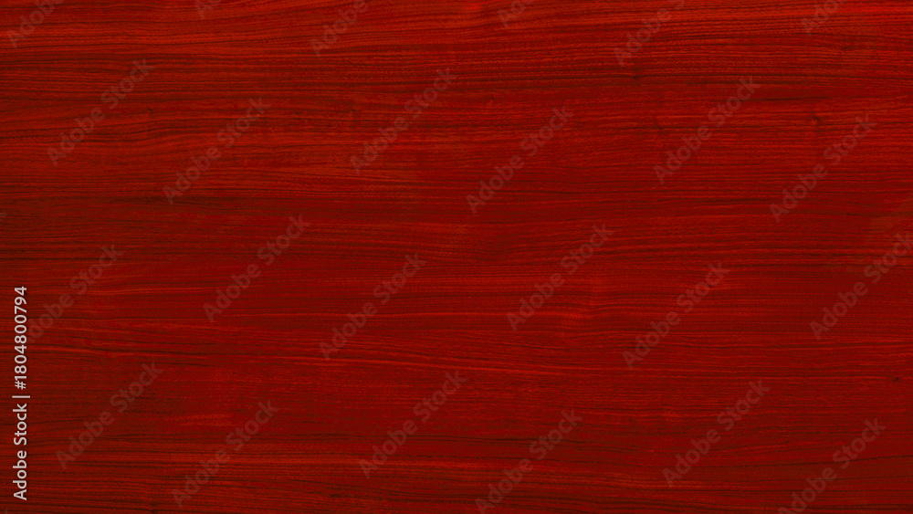 Naklejka premium Red Wood Grain Seamless Texture | Horizontal Plank Surface Background | Unfinished Rustic Wooden Material for Product Mockups and Design.