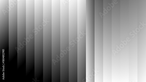 Black and white striped background.