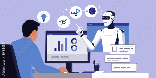 AI and business, automation and productivity