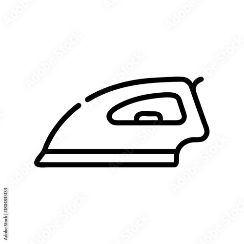 Iron icon for home and sewing projects