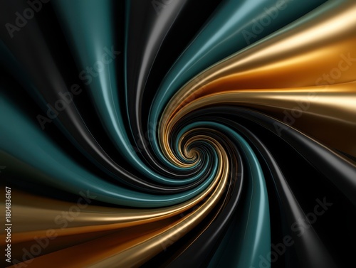 A swirling abstract pattern...