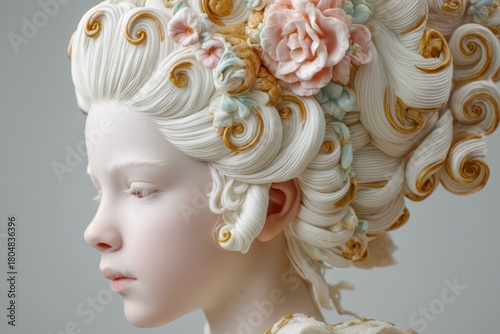 Intricate close-up of a por...