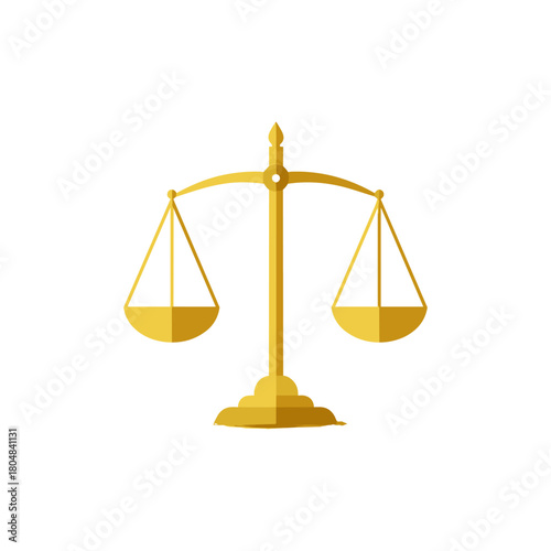 Justices scale golden balance poised moment