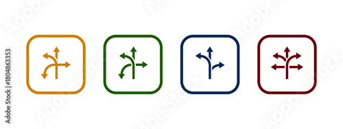 flexibility icon vector illustration. flexibility icon in different color design.