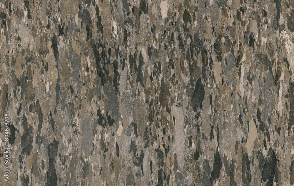 Naklejka premium Dark Taupe and Brown Marble Granite Natural Stone Texture Backdrop