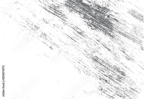 Gray distressed textured background with diagonal brush strokes and scattered speckles on white grunge
