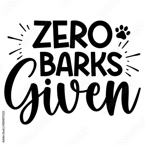 Zero barks given