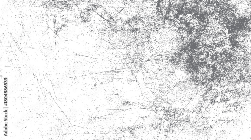 Fototapeta premium White background with distressed gray grunge texture and scratches for overlay effects and vintage design