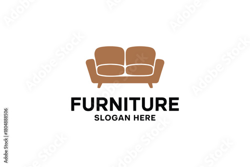 A brown sofa icon with the word FURNITURE below it