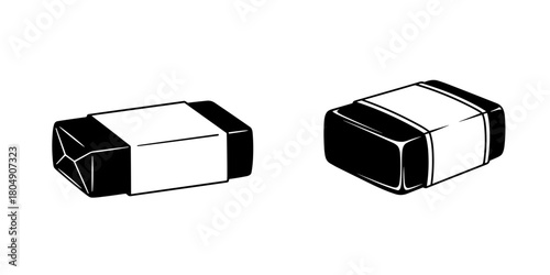 Handmade soap in paper packaging on transparent background