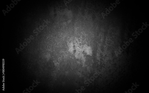 Wall Mural Old wall texture cement black red  background abstract dark color design are light with white gradient background