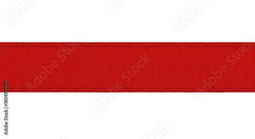 Free Download Seamless Red Band or Tape for Backgrounds and Borders, Cut Out, Clipping Path, Isolated on a Transparent PNG Background. - GFXLoad