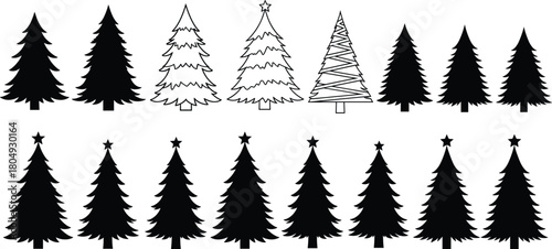 Doberman Pinscher vector set, black and white dog poses, headshots and full body illustrations, stylized pet graphics for tattoo, logo, design