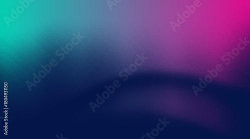 Abstract Texture Gradient Blue, Teal, Purple and Pink Subtle Noise Effect