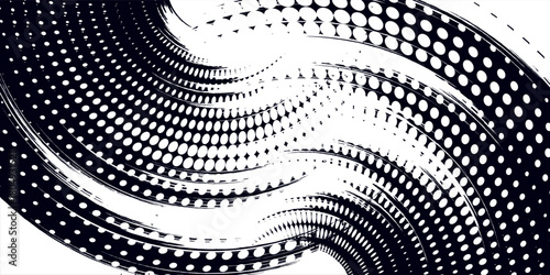 Tire trace track. Abstract wheels braking distances, tread silhouettes brushes. Isolated car or motorcycles vector trails