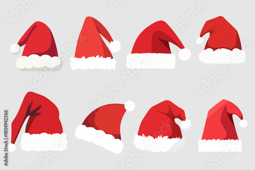 papá noel, gorros, navida, chapas, vacaciones, de invierno, celebraciones, pelaje, aislada, ciclos, rojo, indumentaria, objeto, decoraciones, símbolo, disfraces, diciembre, nuevas, regalo, estacional