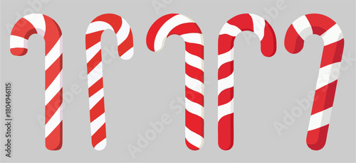 baston, caramelo, navida, baston, baston navideño, vector, símbolo, decoraciones, ilustración, bombones, designio, icono, rayado, color, alimento, celebraciones, vacaciones, azucarar, figura, bandera