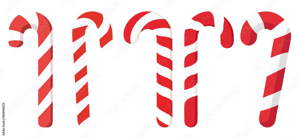 Fototapeta premium baston, caramelo, navida, baston, baston navideño, vector, símbolo, decoraciones, ilustración, bombones, designio, icono, rayado, color, alimento, celebraciones, vacaciones, azucarar, figura, bandera