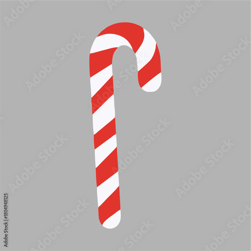 baston, caramelo, navida, baston, baston navideño, vector, símbolo, decoraciones, ilustración, bombones, designio, icono, rayado, color, alimento, celebraciones, vacaciones, azucarar, figura, bandera