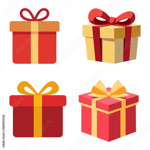 regalo, caja, caja de regalo, navidad, box, navida, actualidad, cumpleaños, arco, cinta, vacaciones, celebraciones, vector, imprevisto, embalaje, decoraciones, 3d, aniversario, ilustración, comercio