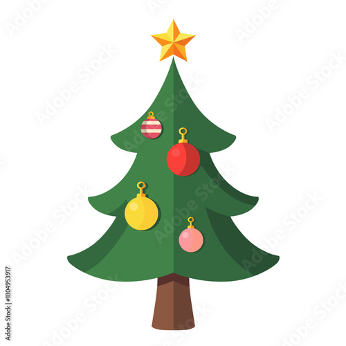 arbol navideño, esferas, navida, árbol, vacaciones, decoraciones, árbol de navidad, abeto, celebraciones, estrella, bailes, año, regalo, nuevas, languidecer, verde, de invierno, vector, año nuevo