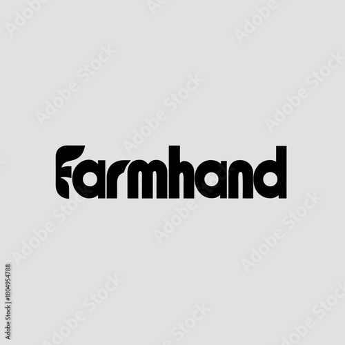 Farmhand logo isolated on
