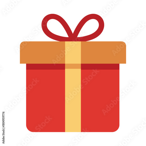 navidad, regalo, box, navida, caja, caja de regalo,  cumpleaños, cinta, actualidad, arco, celebraciones, vacaciones, imprevisto, aniversario, 3d, embalaje, decoraciones, aislada, rojo, valentín