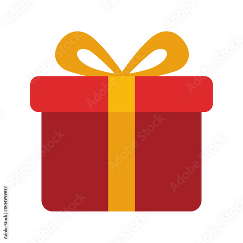 navidad, regalo, box, navida, caja, caja de regalo,  cumpleaños, cinta, actualidad, arco, celebraciones, vacaciones, imprevisto, aniversario, 3d, embalaje, decoraciones, aislada, rojo, valentín