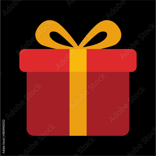 navidad, regalo, box, navida, caja, caja de regalo,  cumpleaños, cinta, actualidad, arco, celebraciones, vacaciones, imprevisto, aniversario, 3d, embalaje, decoraciones, aislada, rojo, valentín