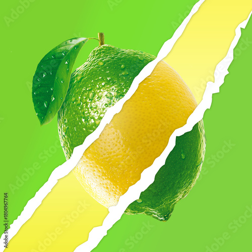 Mix Lime and lemon