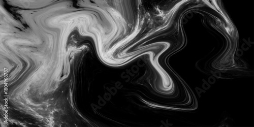 Abstract liquid art decorative wall glitter tile ink stone marble texture background. gradient multicolor canvas detail texture of black and white marble pattern modern style Liquid background. 