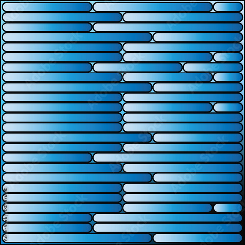 Abstract Blue Horizontal Bar Pattern Cool Background Design Element
