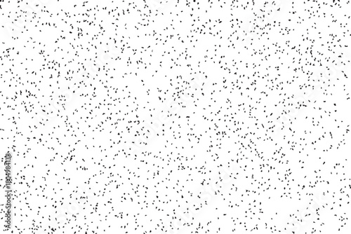 Abstract monochromatic textured background with a dense chaotic pattern of fine black lines and dots on a white canvas