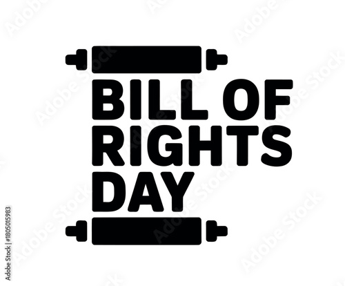 Bill of Rights Day is celebrated on December 15th to commemorate the ratification of the first ten amendments to the United States Constitution.