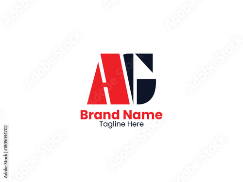 Creative Letter AG logo design GA vector logo designs, AG logo, AG Letter