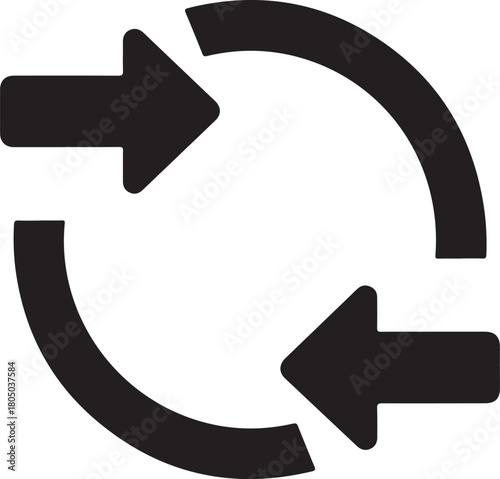 Refresh and Reload Arrows Icon