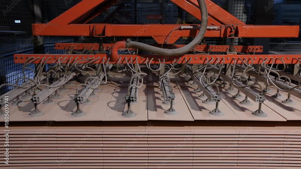 Vacuum gripper system for loading and deloading in a ceramic tile ...